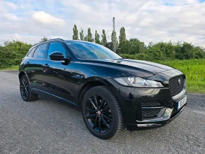 Gebraucht Jaguar F-Pace R-Sport 300 PS (220 kW) 2017 Schwarz SUV