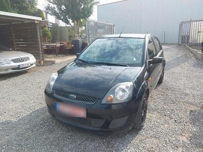 Gebraucht Ford Fiesta Style 69 PS (50 kW) 2008 Schwarz Kleinwagen