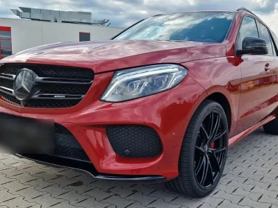 Używany Mercedes GLE450 AMG AMG 367 KM (269 kW) 2017 Czerwony SUV