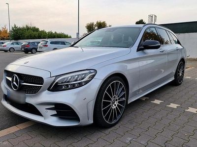 Gebraucht Mercedes C220 AMG 194 PS (142 kW) 2018 Silber Kombi