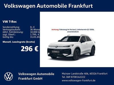 Neu VW T-Roc R-line 150 PS (110 kW) 2026 Weiß SUV