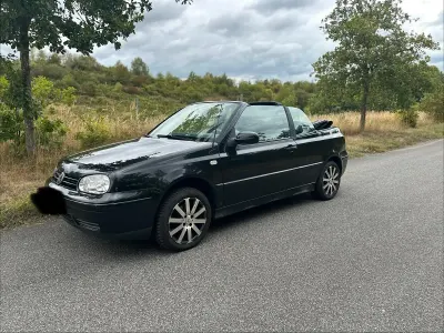 Gebraucht VW Golf Cabriolet Highline 116 PS (85 kW) 2000 Schwarz Cabrio