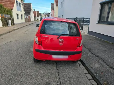 Usata Hyundai i10 67 CV (49 kW) 2009 Rosso Utilitaria