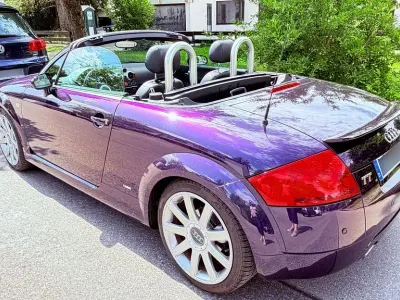 Gebraucht Audi TT Roadster Design 225 PS (165 kW) 2003 Violet Cabrio