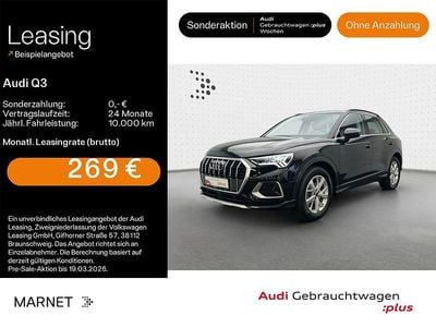 Gebraucht Audi Q3 Advanced 150 PS (110 kW) 2024 Mythosschwarz SUV