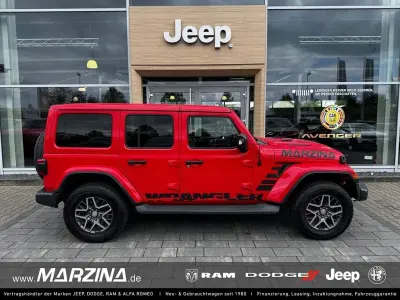 Gebraucht Jeep Wrangler Unlimited Sahara 200 PS (147 kW) 2020 Rot SUV