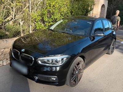 Usata BMW 118 150 CV (110 kW) 2017 Nero Utilitaria