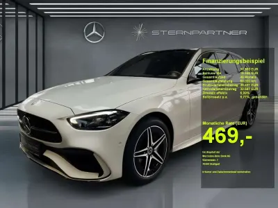 Gebraucht Mercedes C300e AMG 197 PS (144 kW) 2024 Weiß Limousine