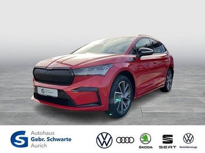 Rot Gebraucht 2022 Skoda Enyaq iV SportLine SUV | 30.990 € (Teuer)