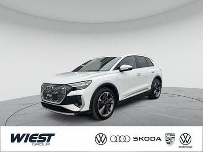 Gebraucht Audi Q4 e-tron Ambiente 150 kW (204 PS) 2022 Gletscherweiß metallic SUV
