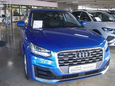 Brugt Audi Q2 S-Line 190 HK (139 kW) 2020 Blå SUV
