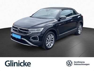 Gebraucht VW T-Roc Cabriolet Goal 150 PS (110 kW) 2025 Schwarz Cabrio