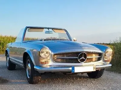 Gebraucht Mercedes W113 150 PS (110 kW) 1966 Silber Cabrio