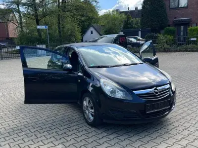 Brugt Opel Corsa 80 HK (58 kW) 2008 Sort Hatchback