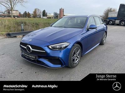 Gebraucht Mercedes C220 Premium 200 PS (147 kW) 2024 Lack spektralblau Kombi