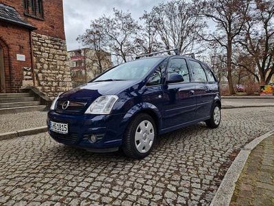 Gebraucht Opel Meriva Edition 125 PS (91 kW) 2009 Blau Van / Kleinbus
