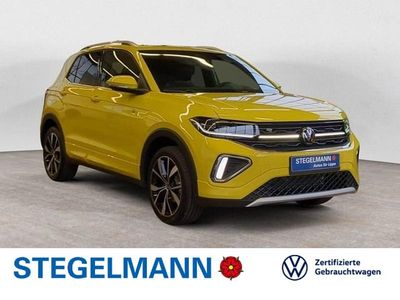Gebraucht VW T-Cross R-line 116 PS (85 kW) 2024 Gelb SUV