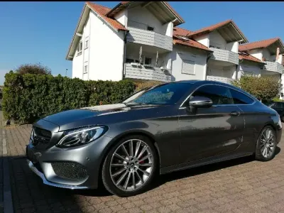 Gebraucht Mercedes C200 AMG line 184 PS (135 kW) 2016 Grau Coupé