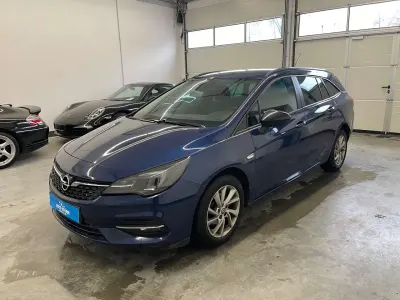 Gebraucht Opel Astra Business 122 PS (89 kW) 2021 Blau Kombi