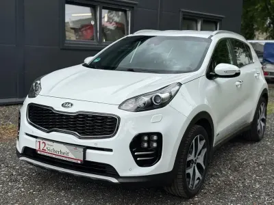 Używany Kia Sportage GT-Line 185 KM (136 kW) 2018 Biały SUV