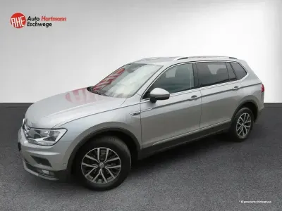 Gebraucht VW Tiguan Allspace Comfortline 200 PS (147 kW) 2021 Pyrite silver (metallic) SUV