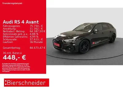 Używany Audi RS4 Ambiente 450 KM (330 kW) 2024 Czarny Kombi