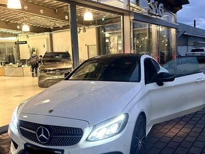 Gebraucht Mercedes C250 AMG line 211 PS (155 kW) 2017 Weiß Coupé