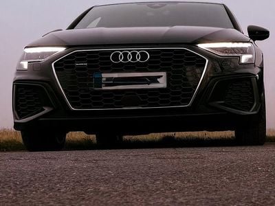 Schwarz Gebraucht 2022 Audi A3 Sportback S-Line Kleinwagen | 29.500 € (Guter Preis)