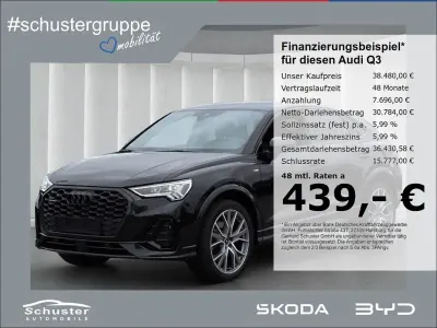 Gebraucht Audi Q3 Sportback Sport 190 PS (139 kW) 2022 Mythosschwarz metallic SUV