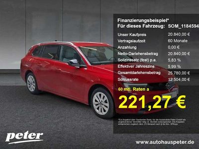 Rot Gebraucht 2023 Opel Astra Elegance Kombi | 20.840 € (Guter Preis)