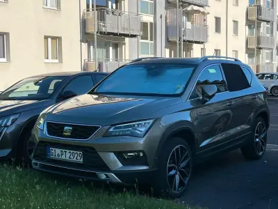 Używany Seat Ateca 4Drive 190 KM (139 kW) 2017 Zielony SUV