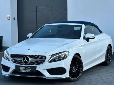 Second-hand Mercedes C220 AMG 170 CP (125 kW) 2017 Alb Cabrio