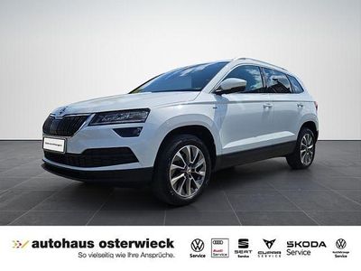 Gebraucht Skoda Karoq Clever 150 PS (110 kW) 2021 Weiß SUV