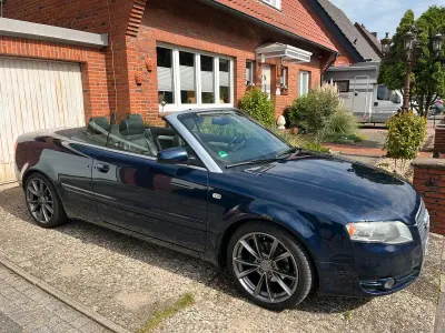 Gebraucht Audi A4 Cabriolet 140 PS (102 kW) 2006 Blau Cabrio