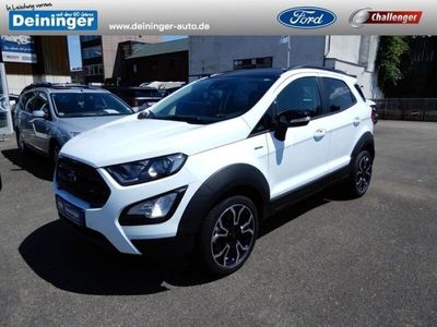 gebraucht Ford Ecosport 1.0 EcoBoost ACTIVE BI-XENON NAVI/RFK WINTER-PAKET TEMPOMAT