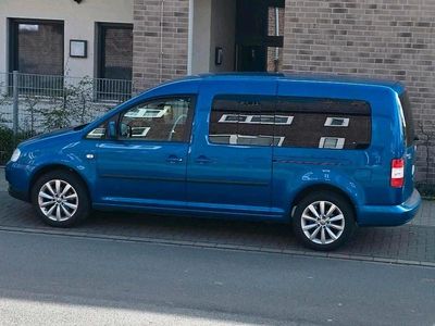 Gebraucht VW Caddy Maxi Life Life 105 PS (77 kW) 2009 Blau Van / Kleinbus