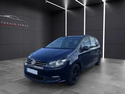 Gebraucht VW Sharan Comfortline 170 PS (125 kW) 2013 Blau Van / Kleinbus