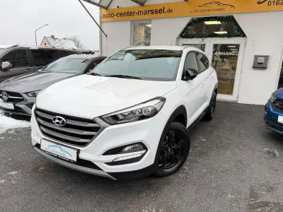 Używany Hyundai Tucson 185 KM (136 kW) 2018 Biały SUV