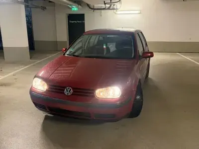 Brugt VW Golf III Basis 75 HK (55 kW) 1999 Rød Sedan