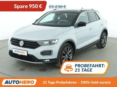 Gebraucht VW T-Roc Sportline 190 PS (139 kW) 2018 White silver SUV