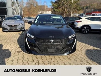 Gebraucht Peugeot e-208 Allure 100 kW (136 PS) 2021 Schwarz Kleinwagen