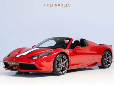 Second-hand Ferrari 458 606 CP (445 kW) 2015 Roșu Cabrio
