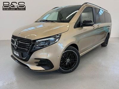 Neu Mercedes V300 Exclusive 237 PS (174 kW) 2026 Lackfarbe kalaharigold metalli Van / Kleinbus