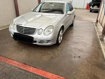 Brugt Mercedes E200 224 HK (164 kW) 2008 Sølv Sedan