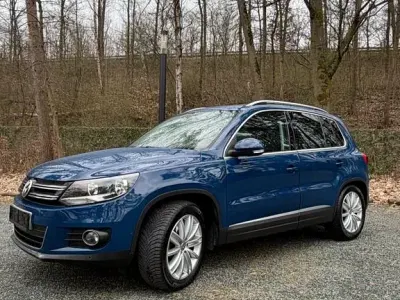 Gebraucht VW Tiguan Style 140 PS (102 kW) 2012 Blau SUV