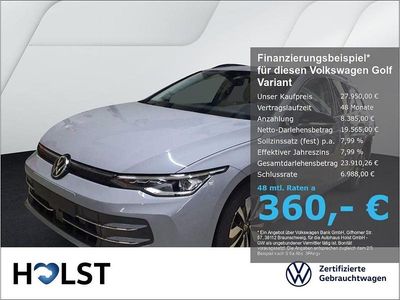 Begagnad VW Golf VIII Goal 150 HK (110 kW) 2025 Grå Kombi