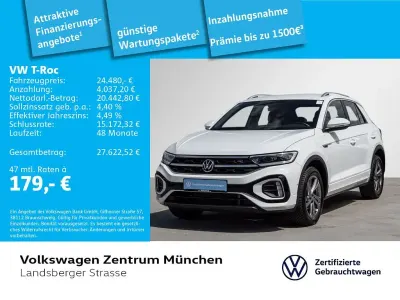 Gebraucht VW T-Roc R-line 110 PS (80 kW) 2024 Weiß SUV