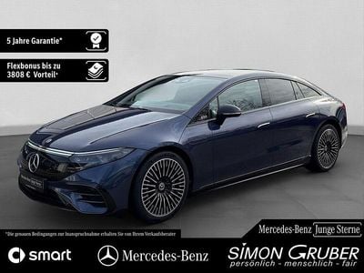 Gebraucht Mercedes EQS350 AMG 214 kW (292 PS) 2022 Metalliclack sodalithblau (metallic) Limousine
