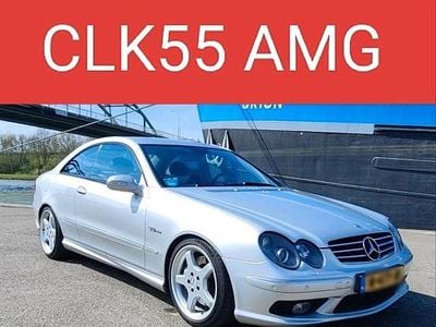 Occasion Mercedes CLK55 AMG AMG 367 PK (269 kW) 2003 Zilver Coupé