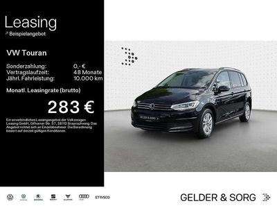 Deep black perleffekt Gebraucht 2021 VW Touran Comfortline Van / Kleinbus | 22.990 € (Guter Preis)